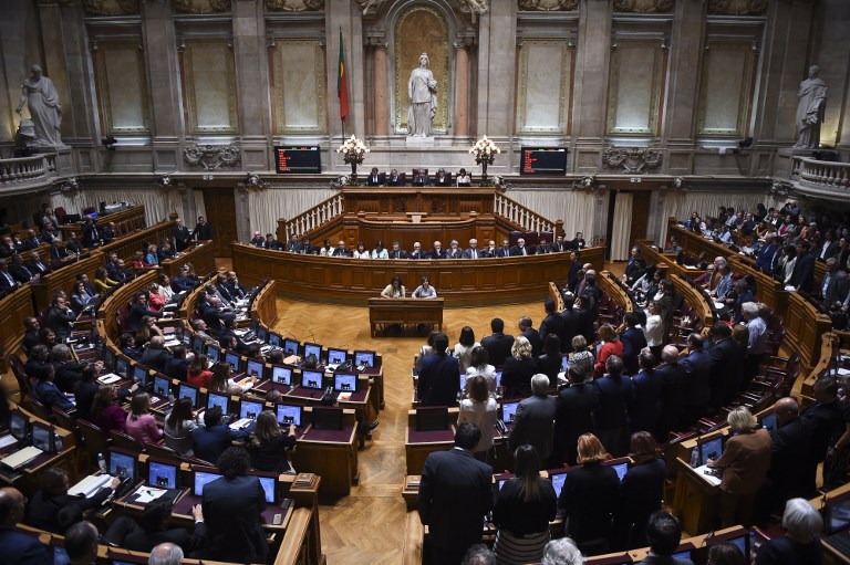 CHANGE. File photo of the Portuguese Parliamnent which passed the 'gender change' law. Photo by Partricia de Melo Moreira/AFP 