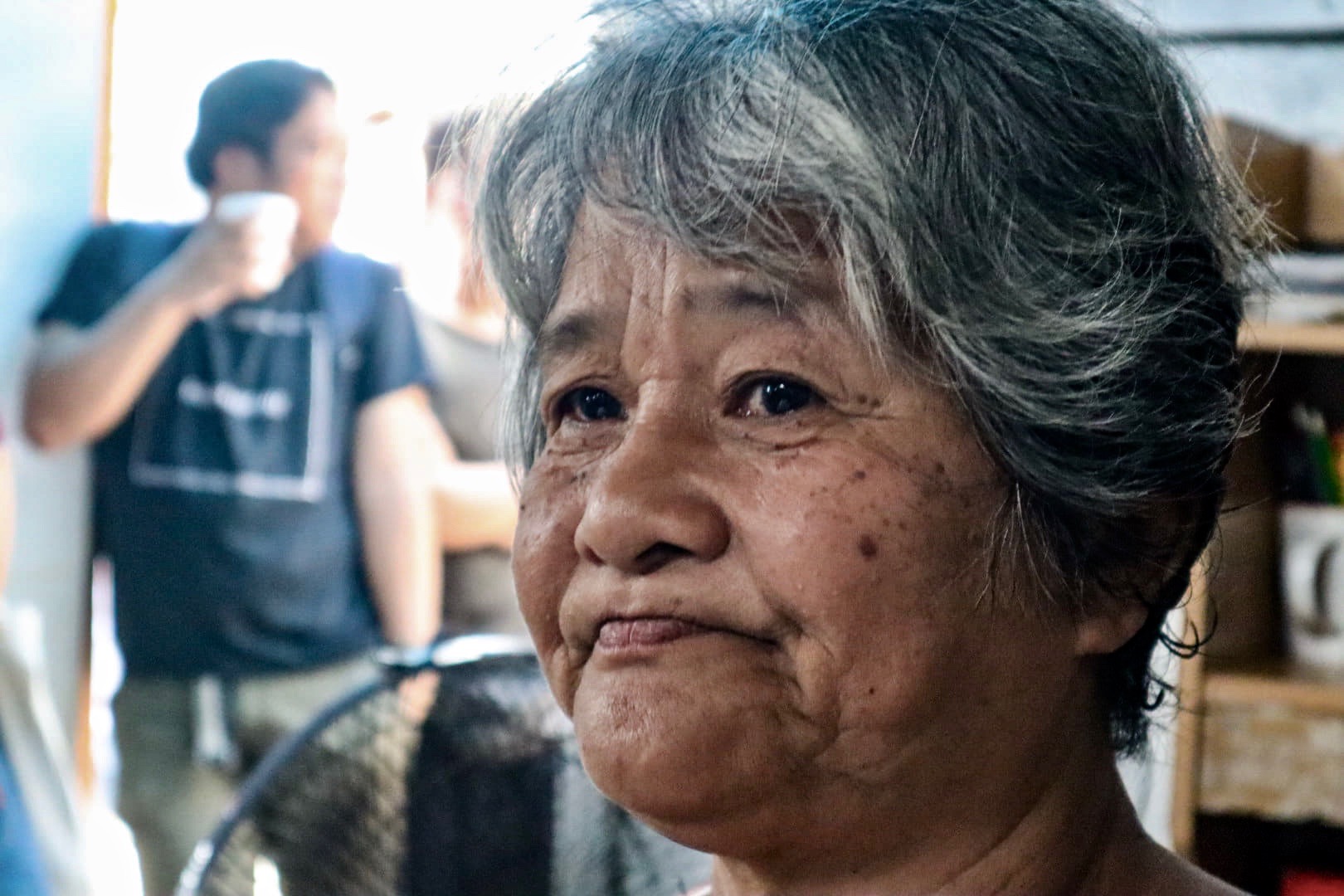 GRANDMOTHER. Inday Bagasbas, 64, in Sitio San Roque, Quezon City. Photo courtesy of Save San Roque Alliance  