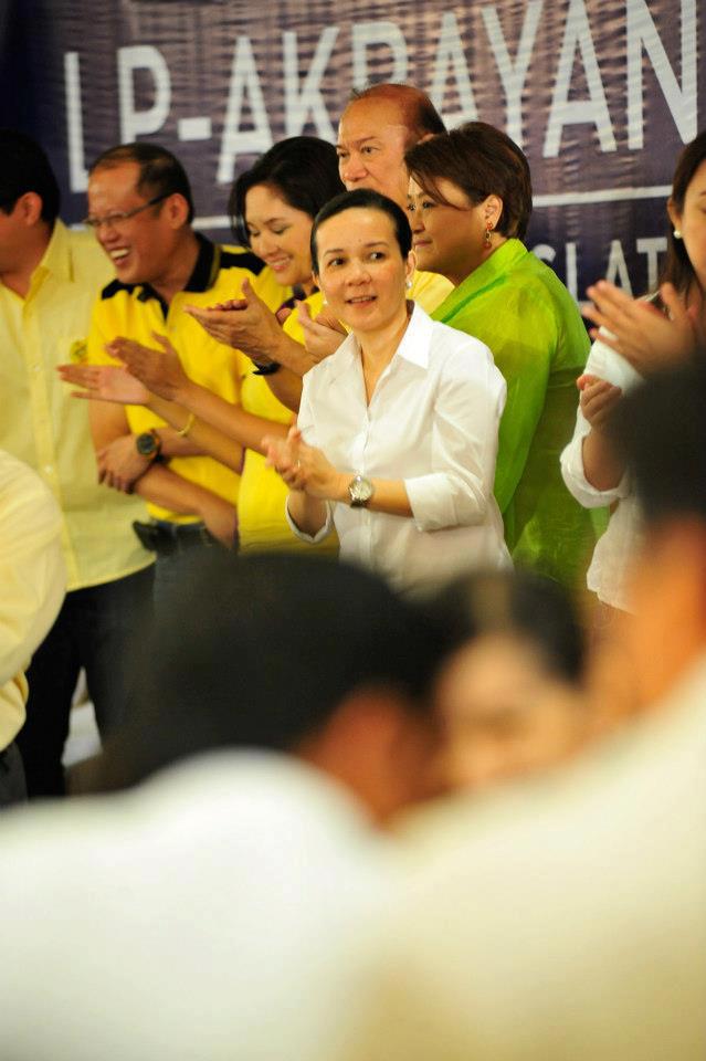 'HONORARY LP MEMBER.' An ally of President Aquino, Senator Grace Poe is running for president and attempts to distinguish herself from the administration. File photo from Poe's Facebook page 