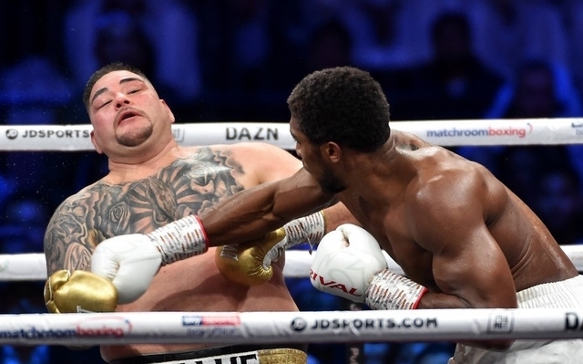 REGRET. Andy Ruiz admits he trained too late for his title-retention bout against Anthony Joshua. Photo by Fayez Nureldine/AFP  