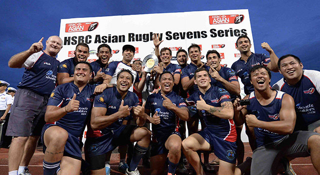 JOURNEY TO WORLD STAGE. The Philippine Volcanoes win the Plate Division but only finishes 5th overall in the Asian 7s Series. Photo courtesy of the PRFU website