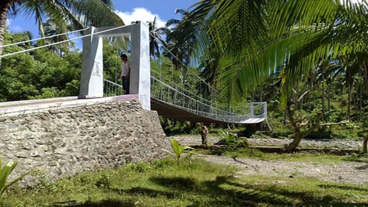 IMPORTANT. Infrastructure such as bridges are seen to be the most important in rural communities. Photo by DSWD