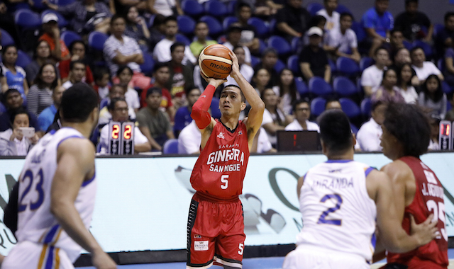 RETURN. LA Tenorio returns to the national team after 4 years. Photo courtesy of PBA media group   