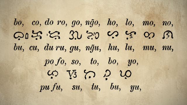 Original filipino alphabet