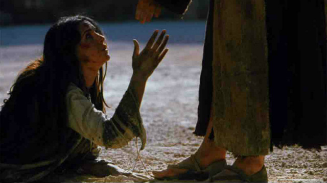 Screen grab from 'The Passion of the Christ' 