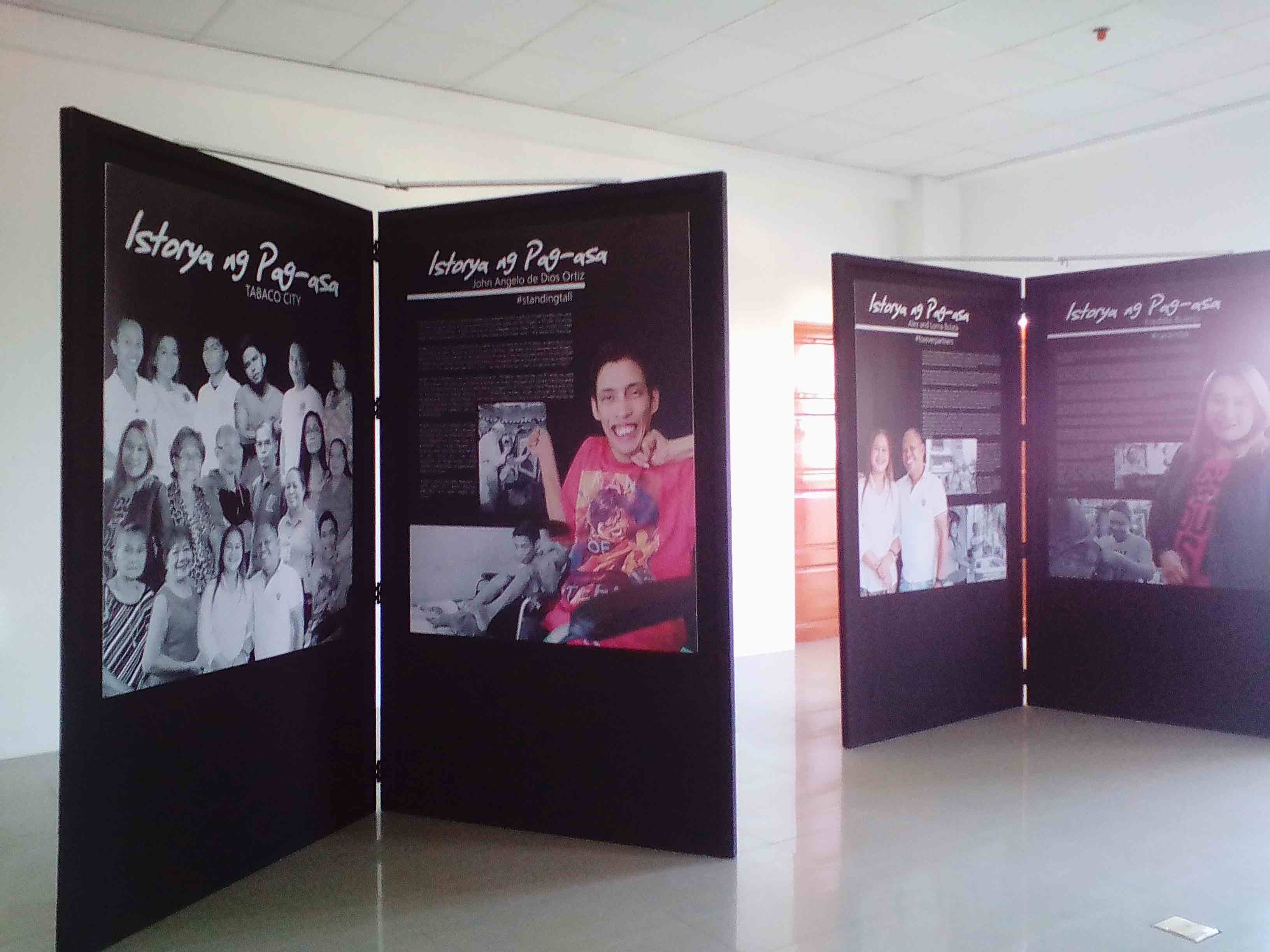 HOPE. Stories of Hope is a traveling photo gallery that aims to inspire and empower Filipinos. Photo by Mavic Conde   
