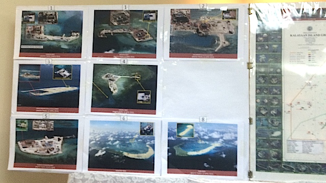 LATEST PHOTOS: The Philippine military shows photos of China's 'massive reclamation activities' in West Philippine Sea. Rappler 