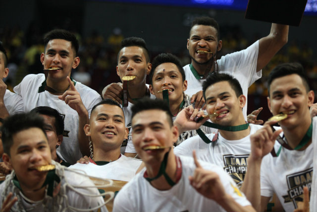 TAMARAW STAMPEDE. The Season 78 UAAP champion FEU Tamaraws. Photo by Josh Albelda/Rappler  