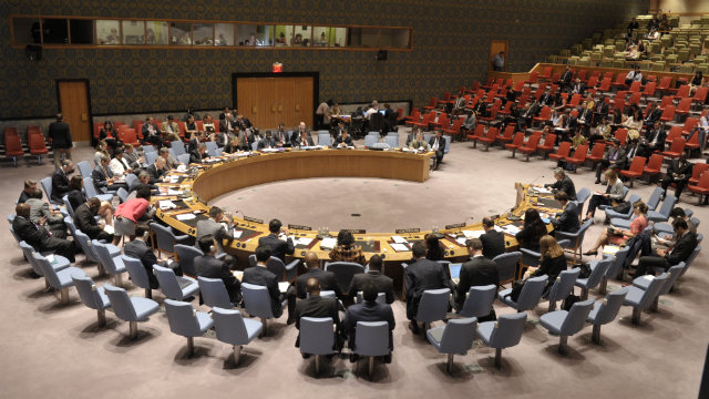 GAZA. This file photo shows the UN Security Council during a meeting. File photo from the United Nations 