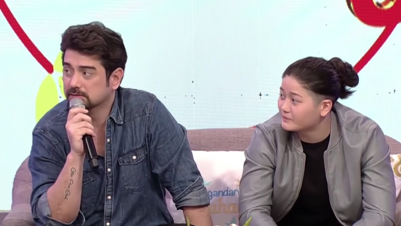 FATHER AND DAUGHTER. Ian Veneracion and daughter Deirdre talk about how she came out to him when she was 16 years old. Screenshot from YouTube.com/ABSCBNOnline 