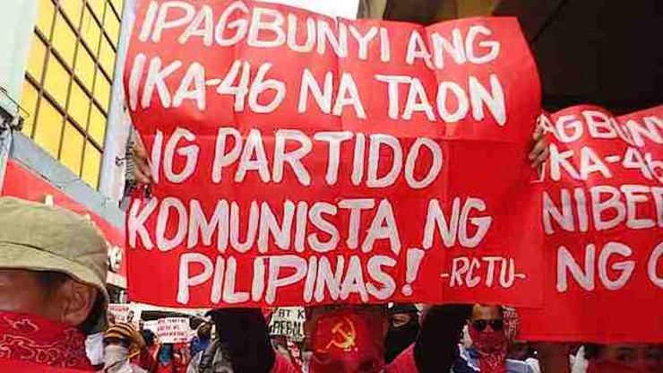 FOUR DECADES: The Communist Party of the Philippines is celebrating its 46th founding anniversary. Photo from the CPP web site