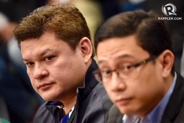 NO CHARGES. Senate blue ribbon committee chair Richard Gordon, in his draft report, does not recommend charges against Paolo Duterte and Manases Carpio.  