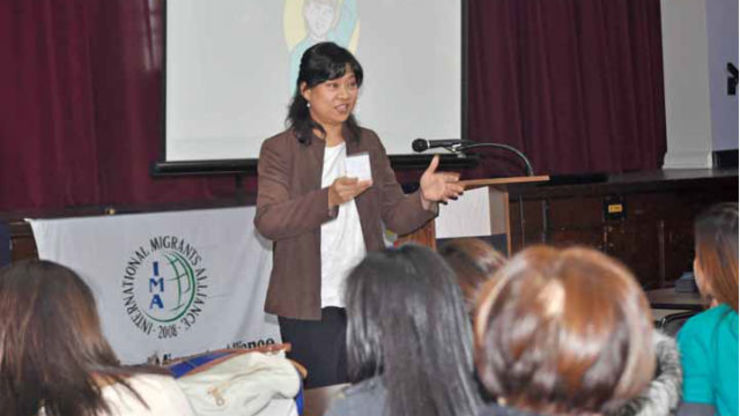 IMMIGRANTS RIGHTS. Fil-Am community orgs hold information drives after US President Barack Obama issues an executive order on immigration action. Photo courtesy of ImmigraNation