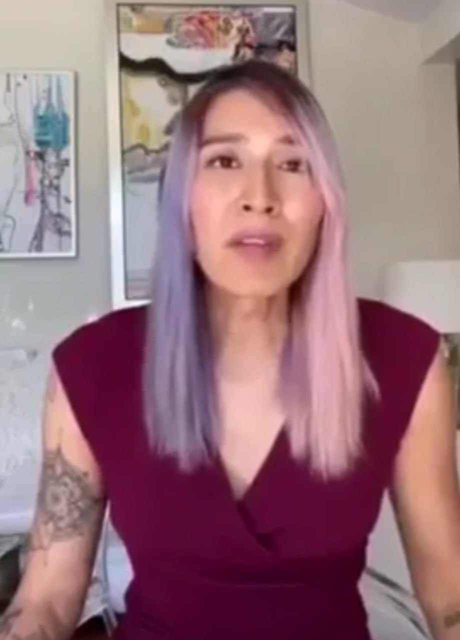 BUSINESS. Victoria Court CEO Angelina Mead King sends a video to employees, announcing the closure of branches. Screenshot from sourced video