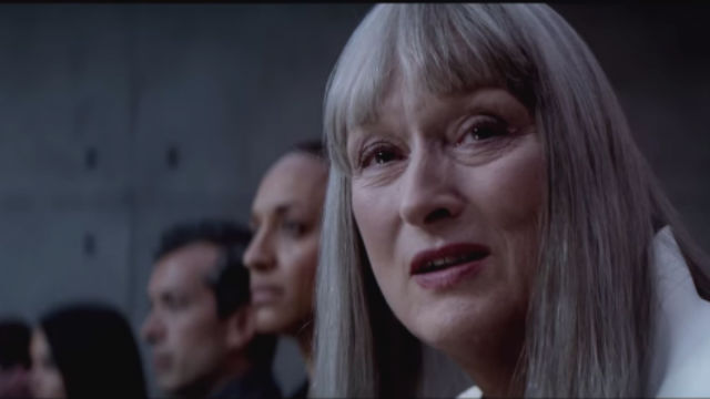 MERYL STREEP. The esteemed actress stars with Jeff Bridges in 'The Giver.' Screengrab from YouTube