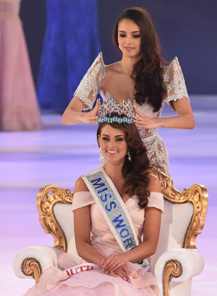 Miss World 2014 winner South Africa Rolene Strauss