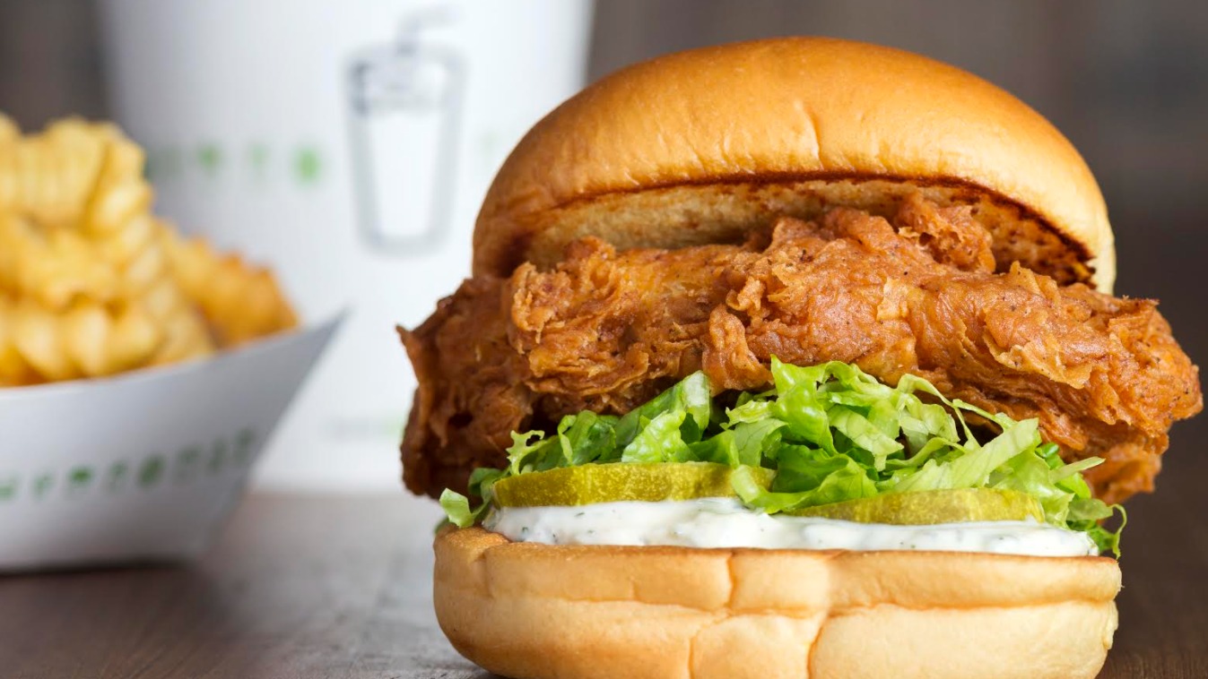 CHICKEN SANDWICH. Shake Shack Philippines introduces a new chicken burger to the menu. Photo courtesy of Shake Shack Philippines 