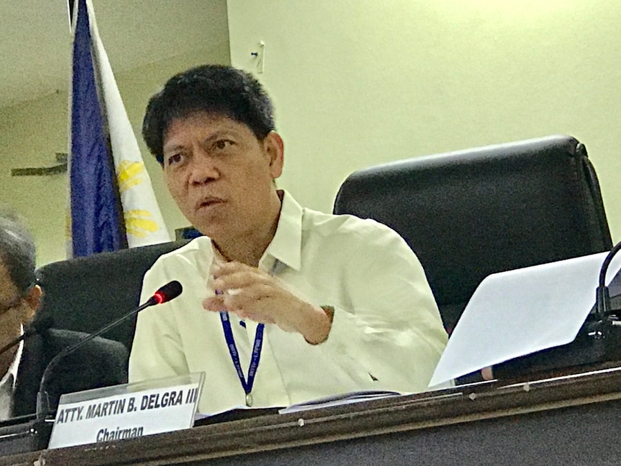 GRAFT COMPLAINT. LTFRB Chairman Martin Delgra III faces a graft complaint for allegedly closing off applications for routes already reserved for certain transport companies. File photo by Rambo Talabong/Rappler 