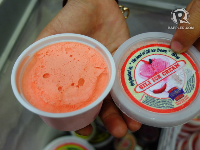 LIKE IT HOT. If you've ever wondered what 'spicy-hot' tastes when cold, this Sili Ice Cream is a must-try  