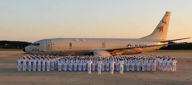 US SPY PLANE: The P-8A is the most advanced long range anti-submarine and anti-surface warfare aircraft in the world. It also provides superior maritime intelligence, surveillance and reconnaissance capability. US Navy photo
