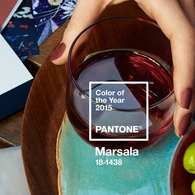 COLOR OF THE YEAR. Pantone says Marsala is this year's color. Photo from Facebook