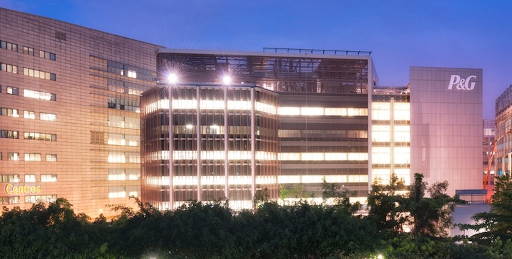 RESEARCH HUB. The Procter & Gamble Singapore Innovation Centre (SgIC), the largest private research center in the city-state. Image courtesy PG