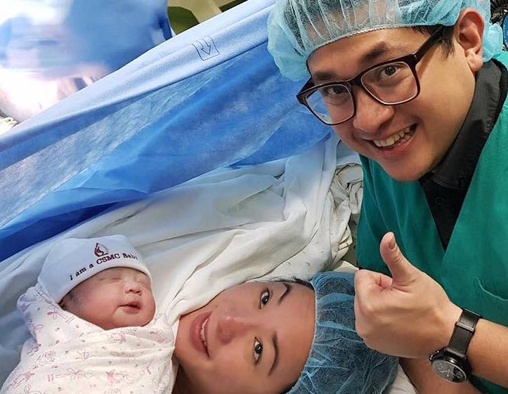 VALENTINE'S DATE. Senator Paolo Benigno Aquino IV and wife Timi welcome their 2nd daughter on February 14, 2018. Photo from Aquino's Facebook account 