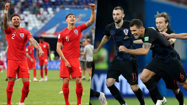 BERPELUANG. Baik Inggris maupun Kroasia sama-sama memiliki peluang yang besar untuk lolos ke final. Foto dari FIFA.com 