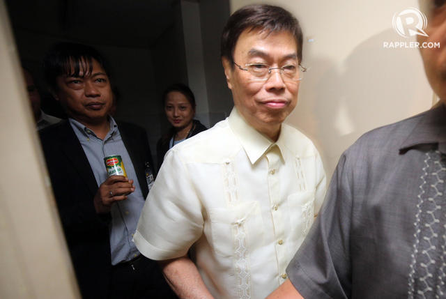 DRUG LINKS. Cebu-based businessman Peter Go Lim was investigated for drug links before by the House Committee on Dangerous Drugs. File photo by Ben Nabong/Rappler 