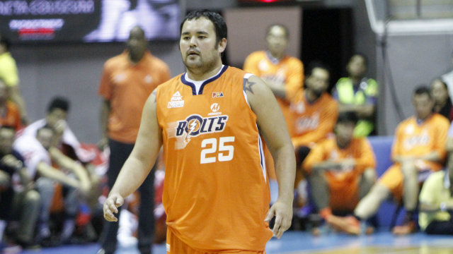 RETURN TO ACTION. Ken Bono had just returned back to practice and immediately saw minutes with Jared Dillinger and Ranidel de Ocampo sitting out with injuries. File photo by PBA Images  