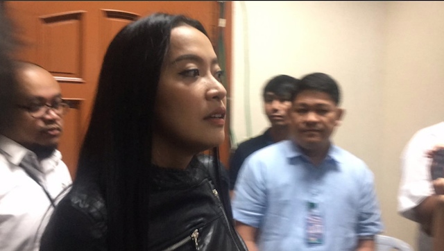 'I'M A BLOGGER'. Communications Assistant Secretary Mocha Uson attends the Senate hearing on fake news on October 4, 2017. Photo by Camille Elemia/Rappler 