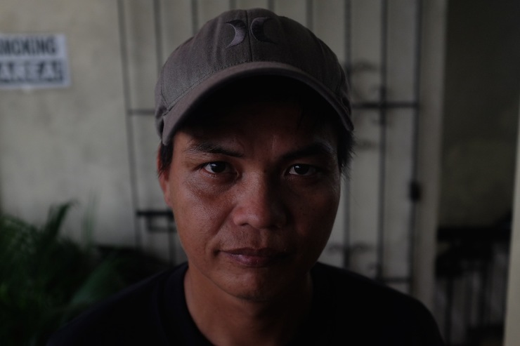 WITNESS. Key witness Raymond Manalo two days after Jovito Palparan is arrested. Photo by Patricia Evangelista / Rappler