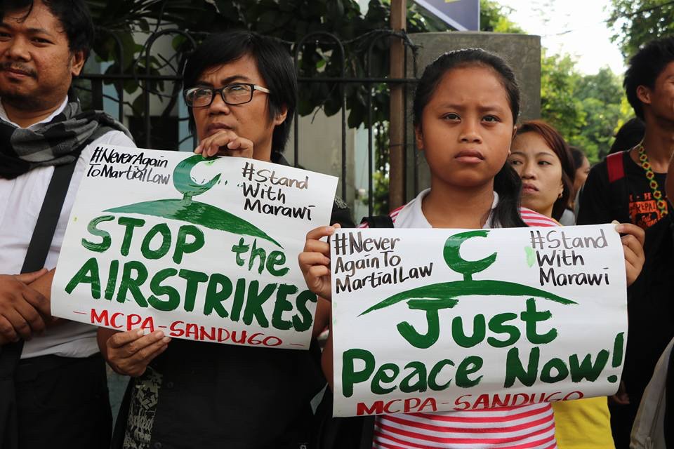 Rights Group Urges Duterte To Lift Martial Law Declaration