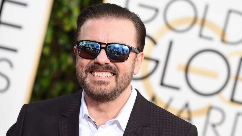 RETURNING HOST. Ricky Gervais hosted the Golden Globes from 2010 to 2012, and then returned in 2016. Photo by Valerie Macon/AFP 