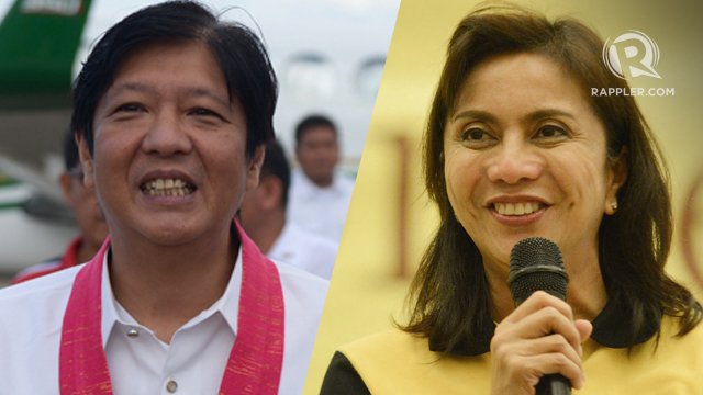 STATISTICALLY TIED. Bongbong Marcos and Leni Robredo are statistically tied in the last The Standard poll 