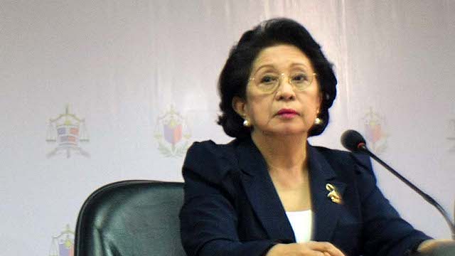 SELECTIVE JUSTICE? The Binay camp is accusing Ombudsman Conchita Carpio Morales of selective justice, but the feisty Morales has repeatedly said in the past that no one can pressure her. File photo by Raffy Taboy   