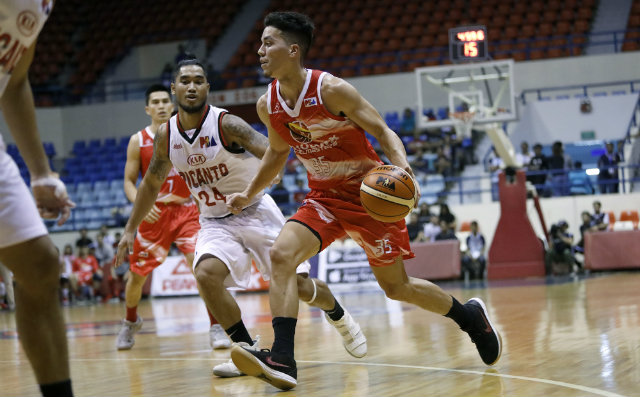 FUELED UP. Matthew Wright, plus Justin Chua and JC Intal each scored 15 points each in the balanced effort. Photo from PBA Images 