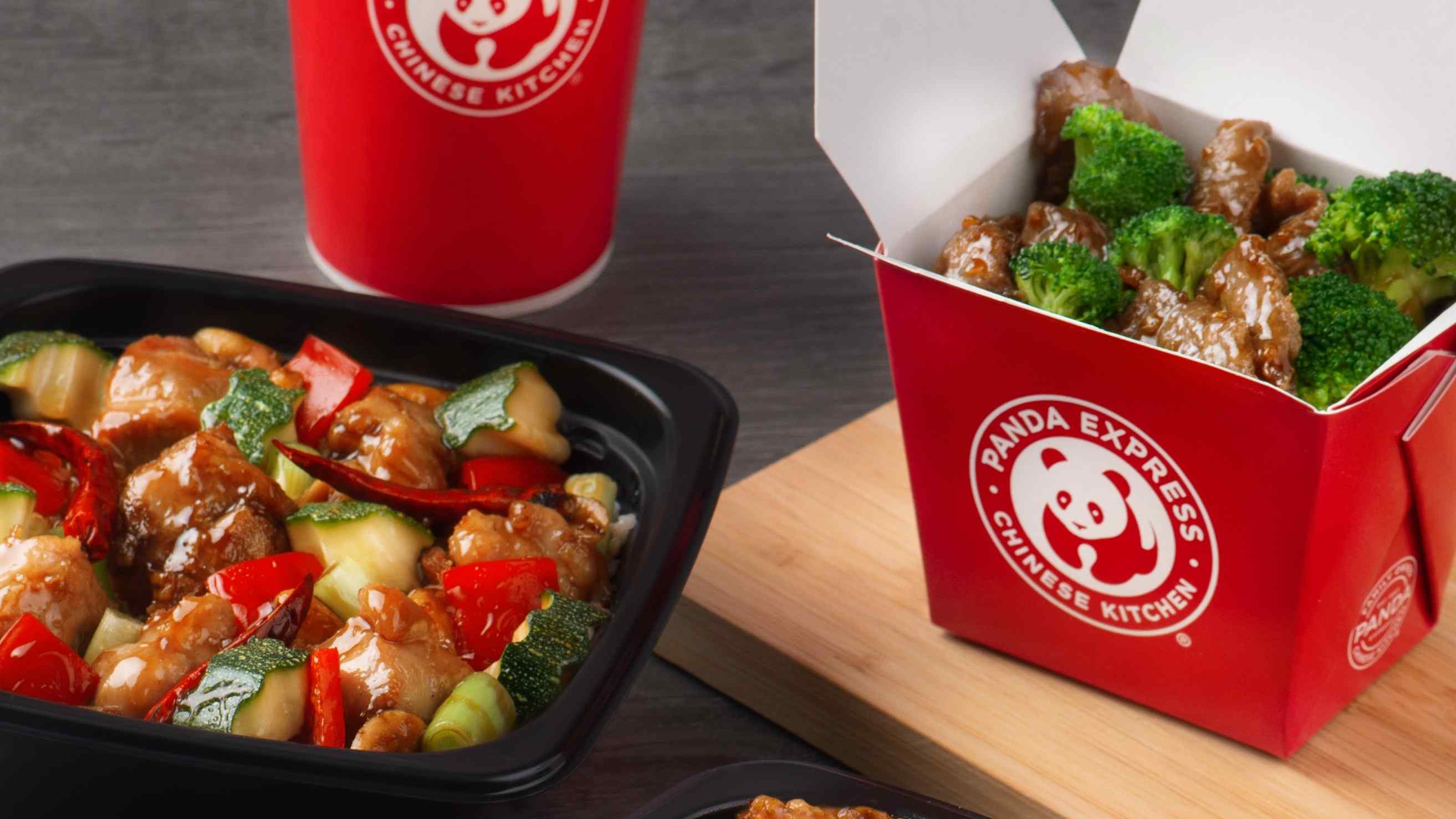 MANILA MENU. Panda Express revealed some of the dishes they'll be serving at their first Manila branch. Photo courtesy of Panda Express Philippines 