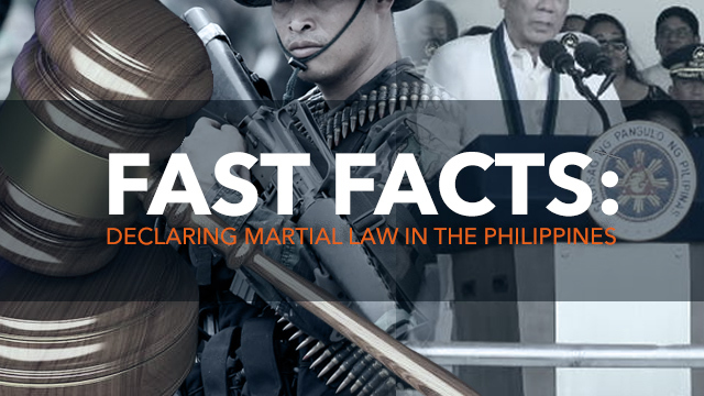 WHAT THE LAW SAYS. Does the 1987 Philippine Constitution allow martial law? Graphic by Nico Villarete 