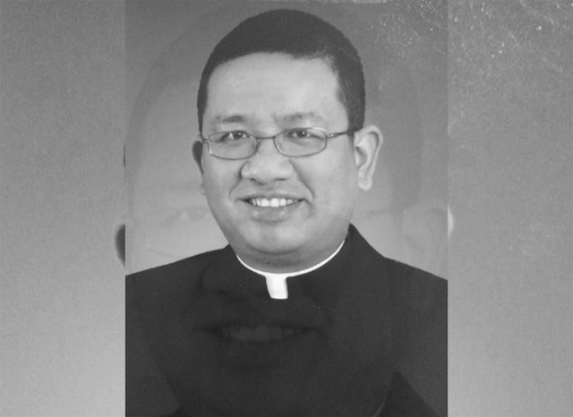 HARDWORKING PRIEST. Father Richmond Nilo was 44 years old when he was killed. Photo from CBCP. 