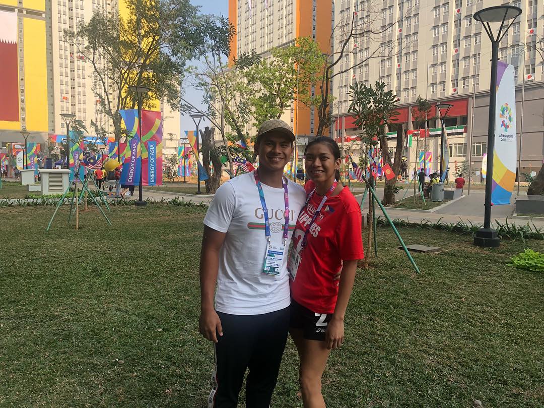 KIEFLY. Kiefer Ravena is one of the superstar boyfriends who visited his girlfriend in the 2018 Asian Games. Photo from Instagram (@kieferravena15) 
