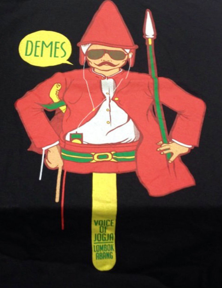 STAYING HIP.  'Demes' is street slang for cool