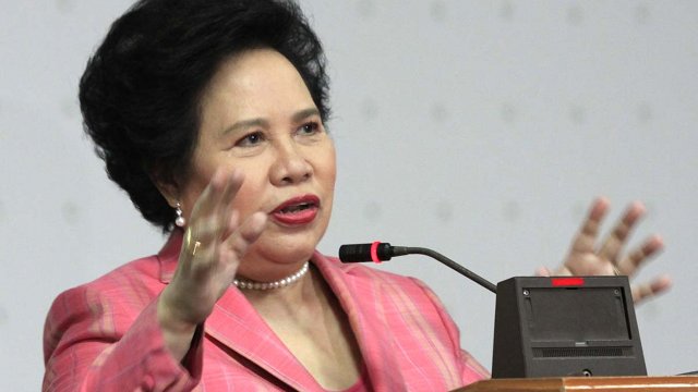2016 RACE? Senator Miriam Defensor Santiago has some running mates in mind, should she decide to take another shot at the presidency. File photo by Romeo Bugante/Senate PRIB