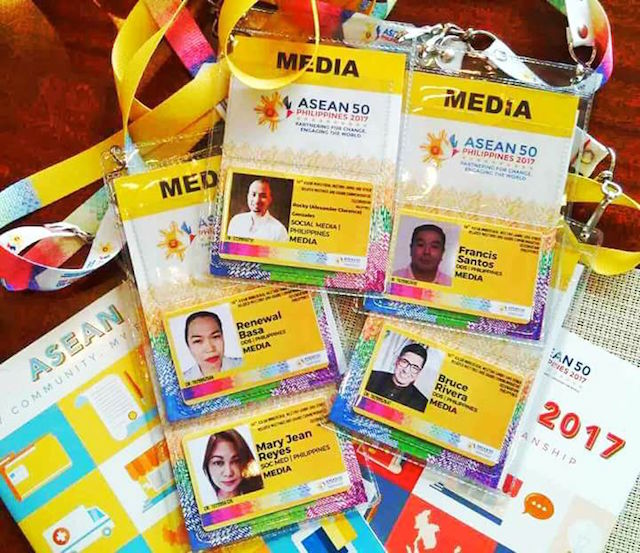 ACCREDITATION. Malacañang offers media access to pro-Duterte bloggers under a 'DDS' organization. Photo sourced from Facebook     