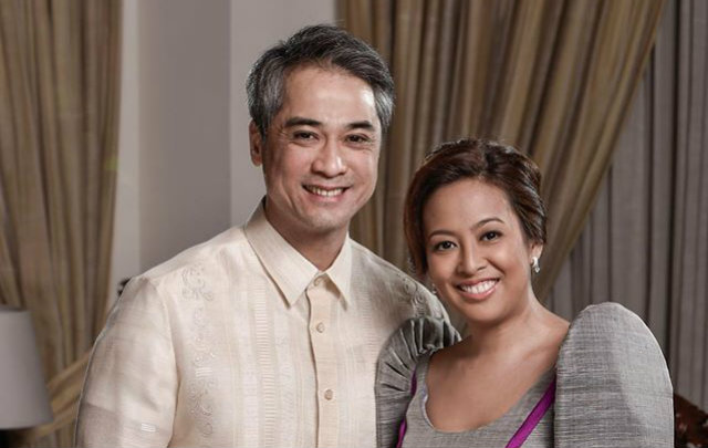 MAKATI POLITICS. Luis Campos, husband of Makati 2nd District Representative Abigail Binay, is running to replace her in 2016. File photo from Representative Binay's Facebook page      