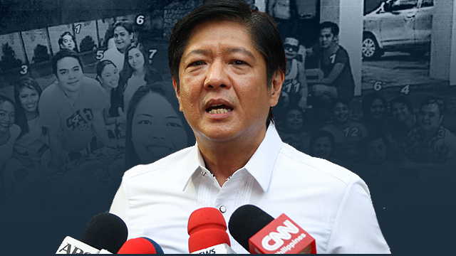CONSPIRACY? Ex-senator Bongbong Marcos says the ballot recount is now compromised after a revisor of VP Leni Robredo went on an outing with PET staff. 