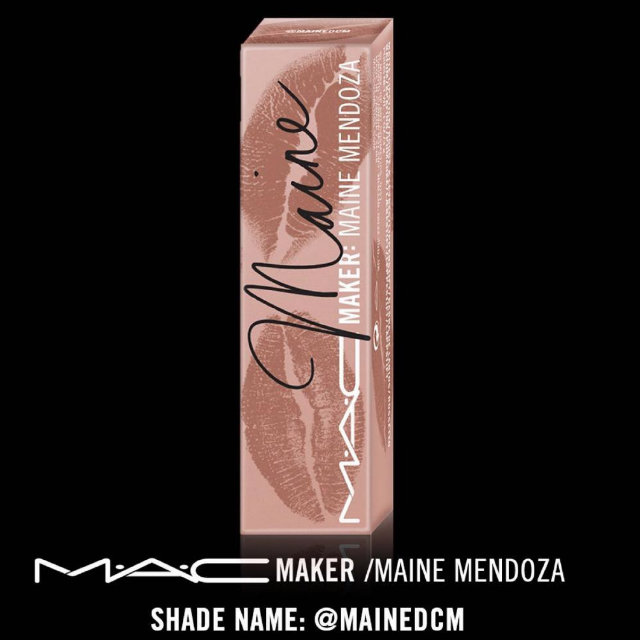 MAINE FOR MAC. The lipstick comes in a customized packaging. Image from MAC Cosmetics Philippines 