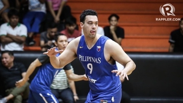 NATIONAL TEAM DUTIES. Greg Slaughter suits up for Gilas Pilipinas anew. Photo by Josh Albelda/Rappler  