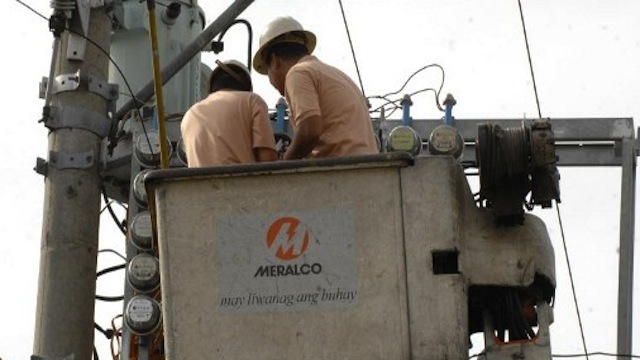 POWER SUPPLY. 'Everybody is trying to avoid a scheduled shutdown during election. This may put some tightness in supply based on their maintenance schedule,' Meralco President Oscar Reyes says. File photo by Agence France-Presse  