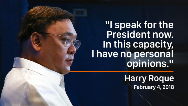 Harry Roque to be Duterte's new spokesman